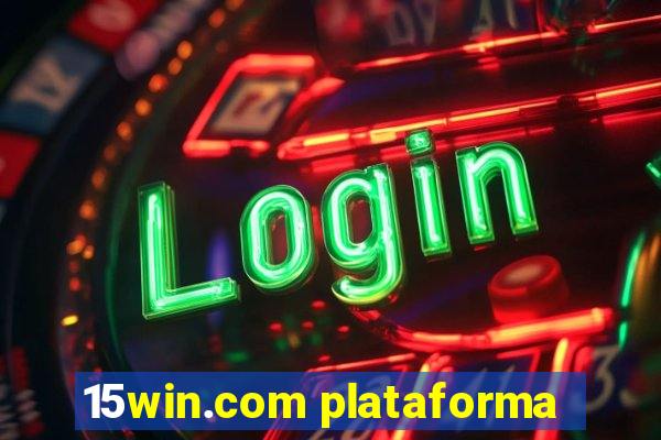 15win.com plataforma